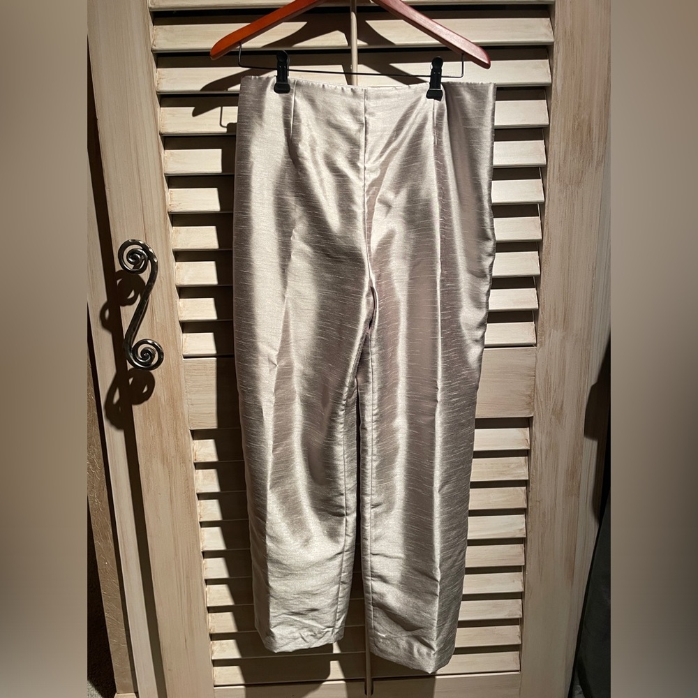 Spanner Faux Silk Pant - SZ L - Picture 7 of 10